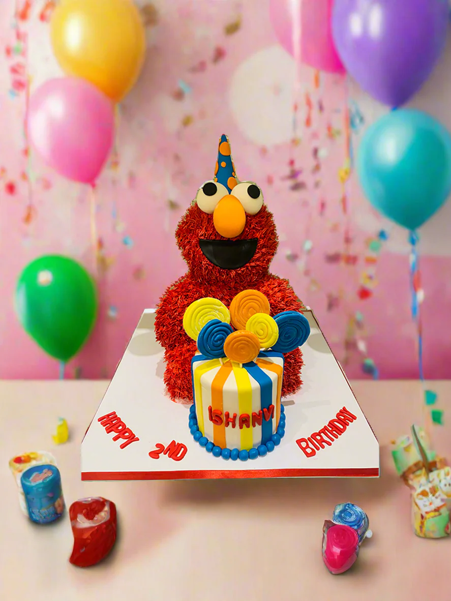 Elmo 3D Birthday Cake - Image 2