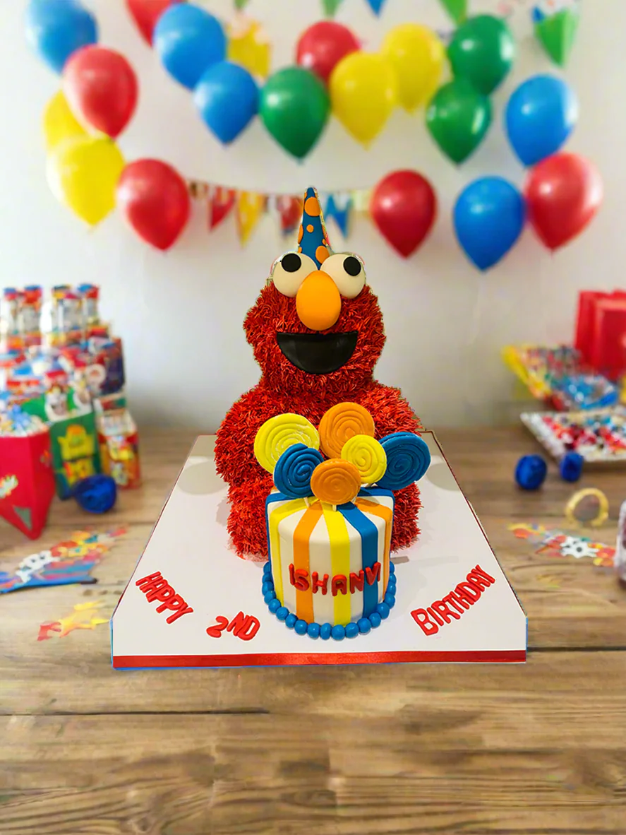 Elmo 3D Birthday Cake - Image 3