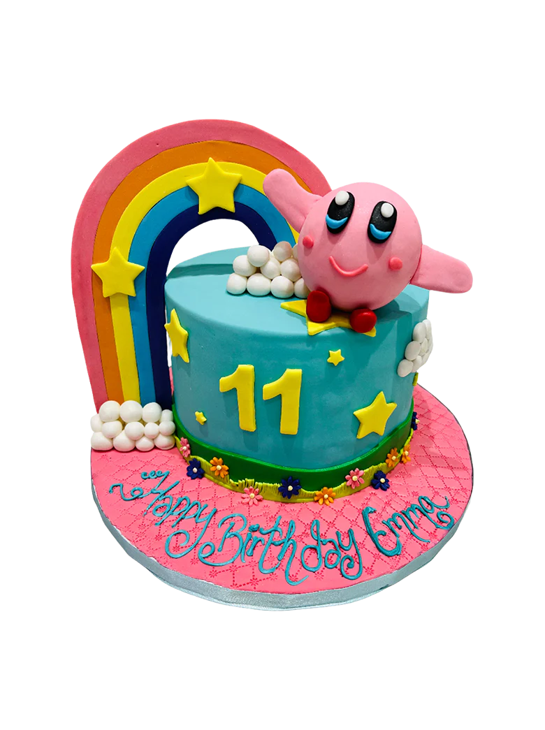 Emma Rainbow Fonadnt Cake