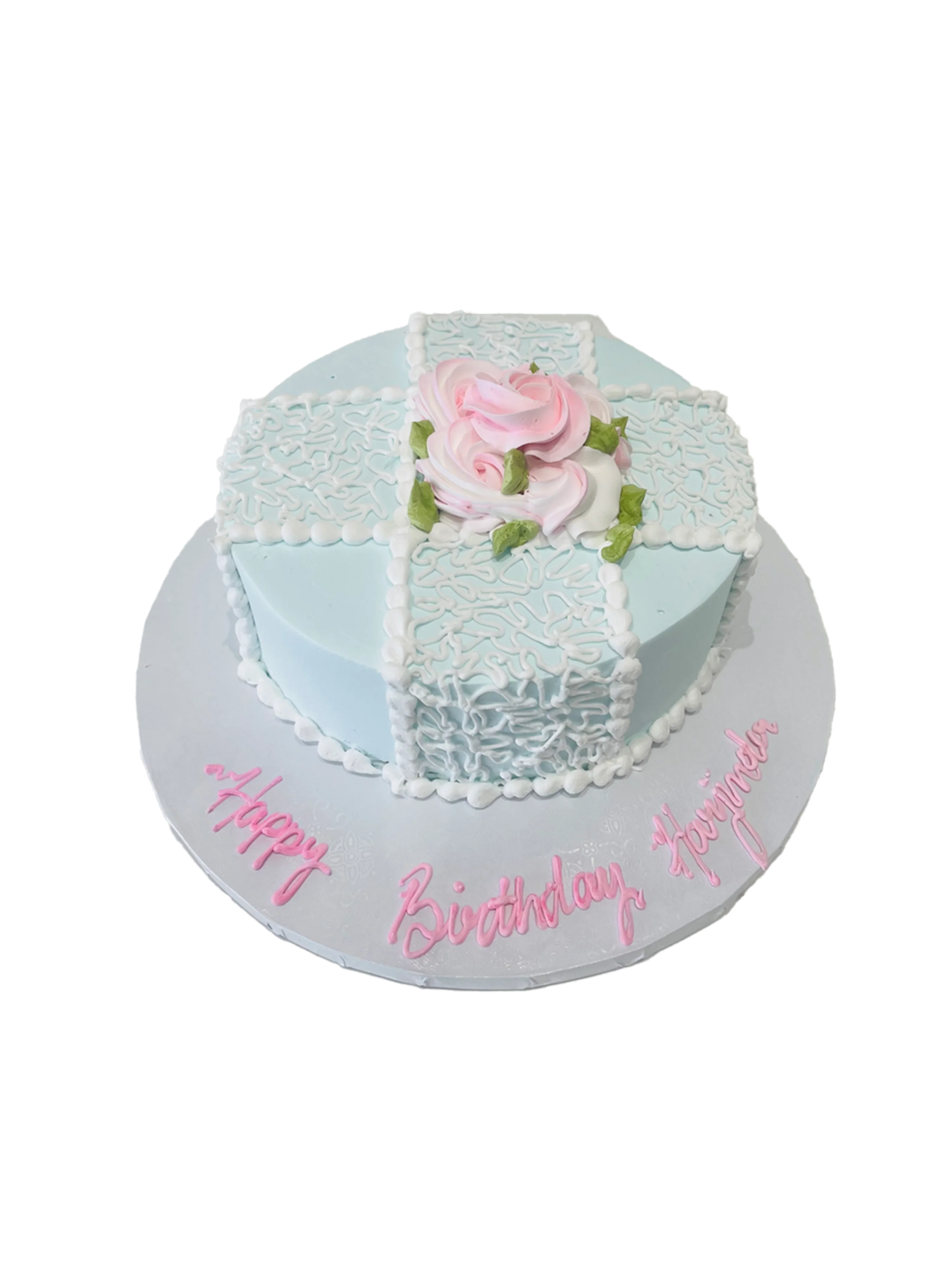 Eva Cream Birthday Cake - Image 4