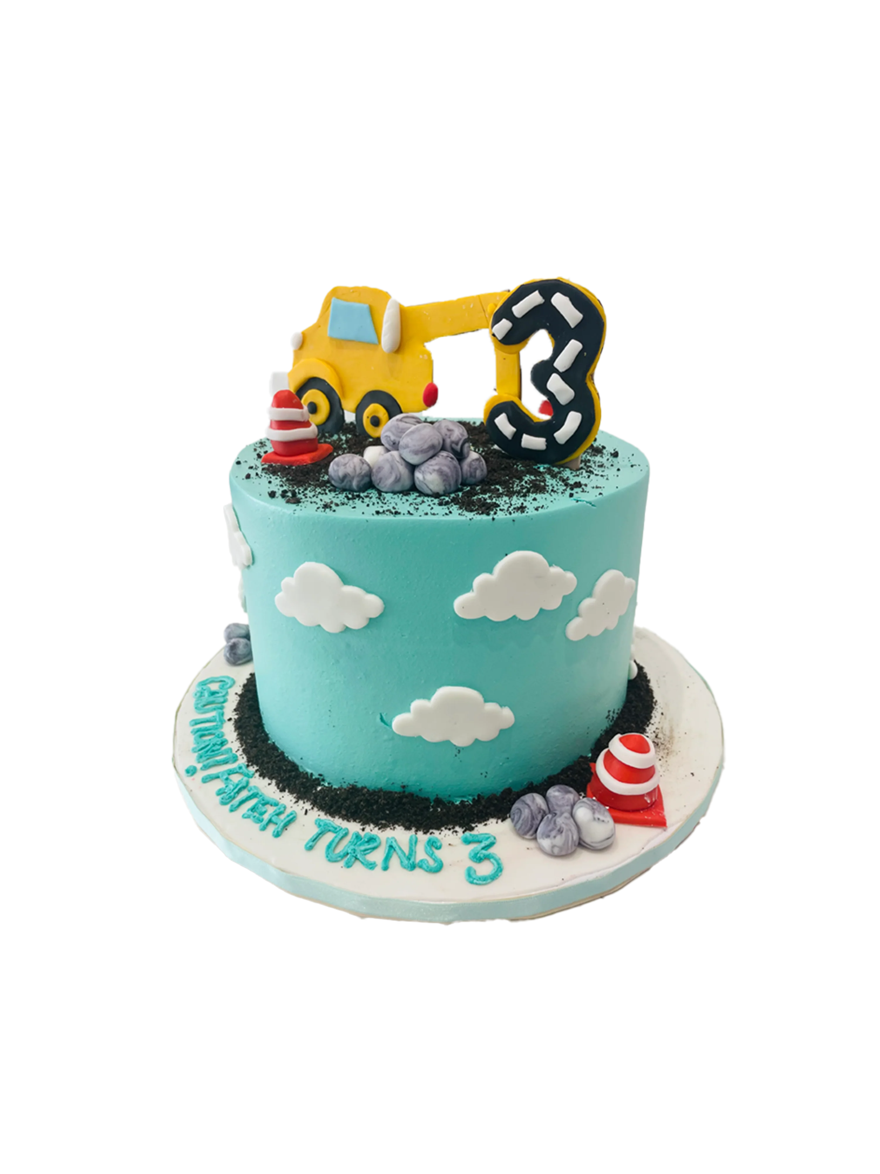 Fateh Construction Cream Cake