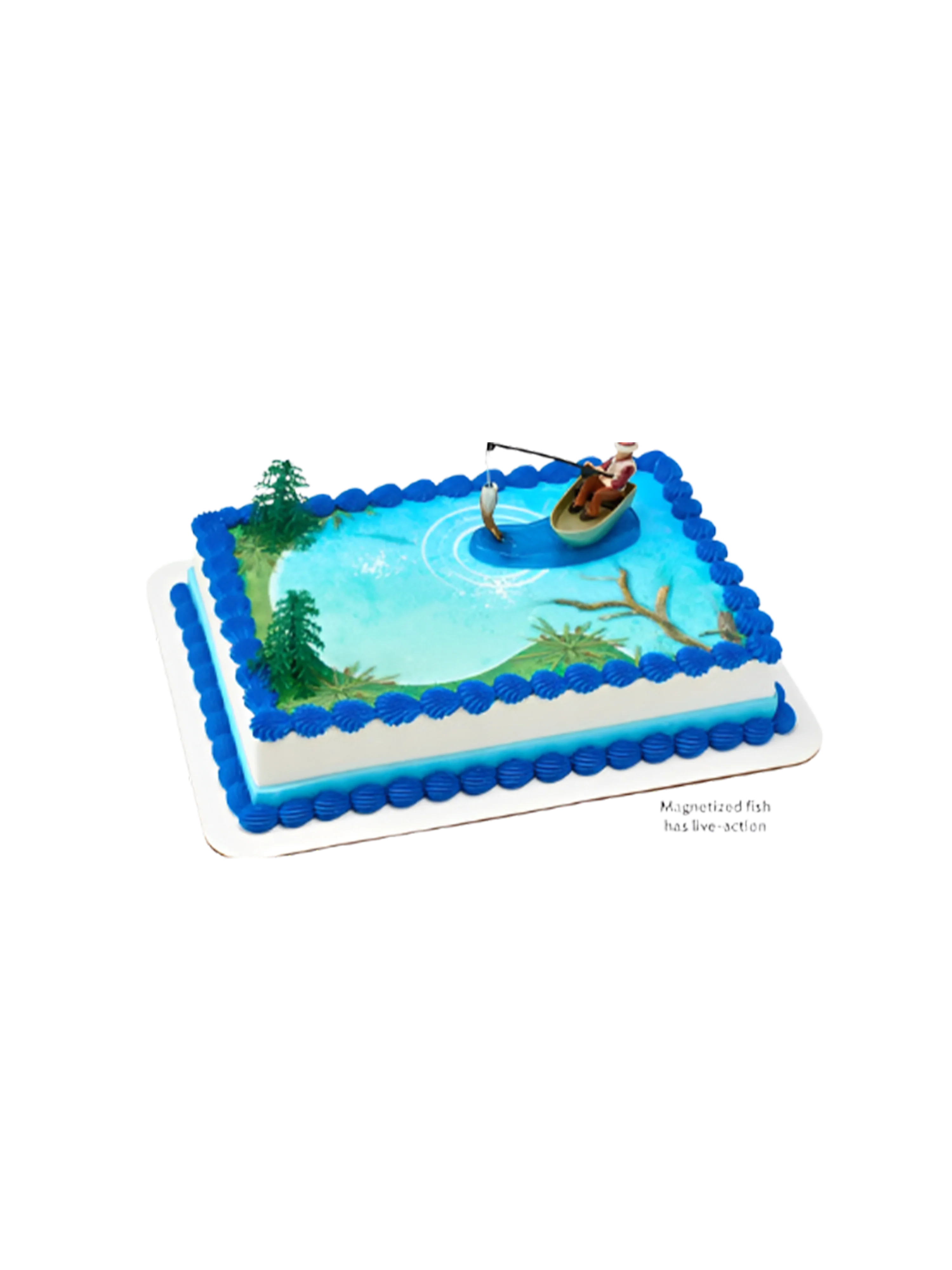 Fisherman With Action Fish Cake