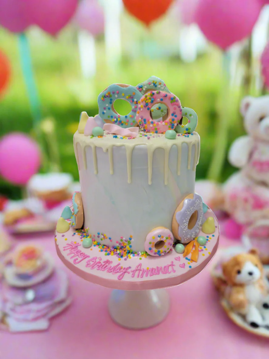 Donut Fondant Cake - Image 2