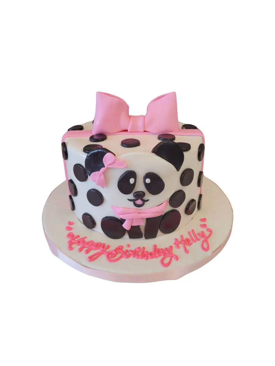 Helly Panda Fondant Cake - Image 7