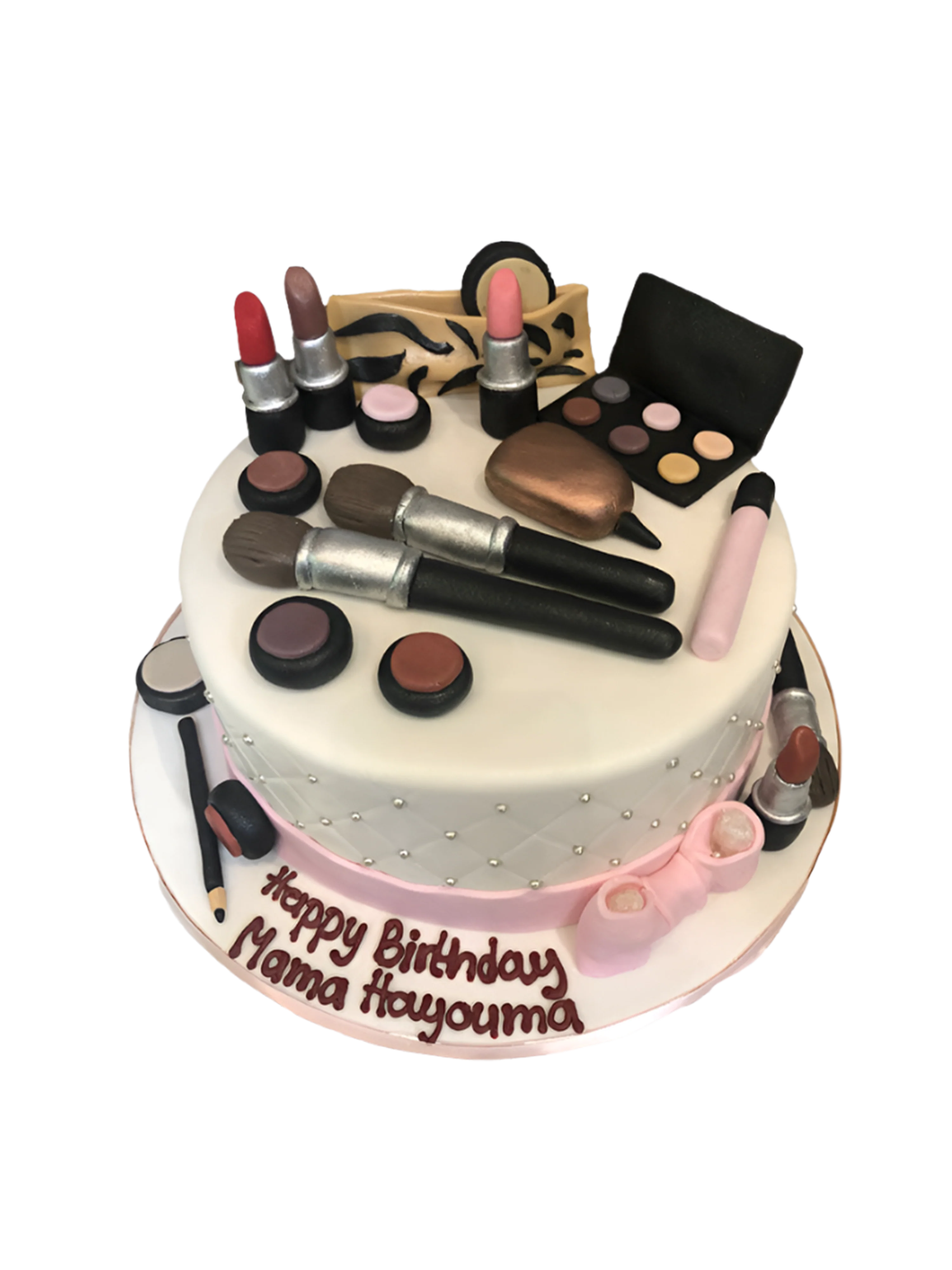 Mac Fondant Cake