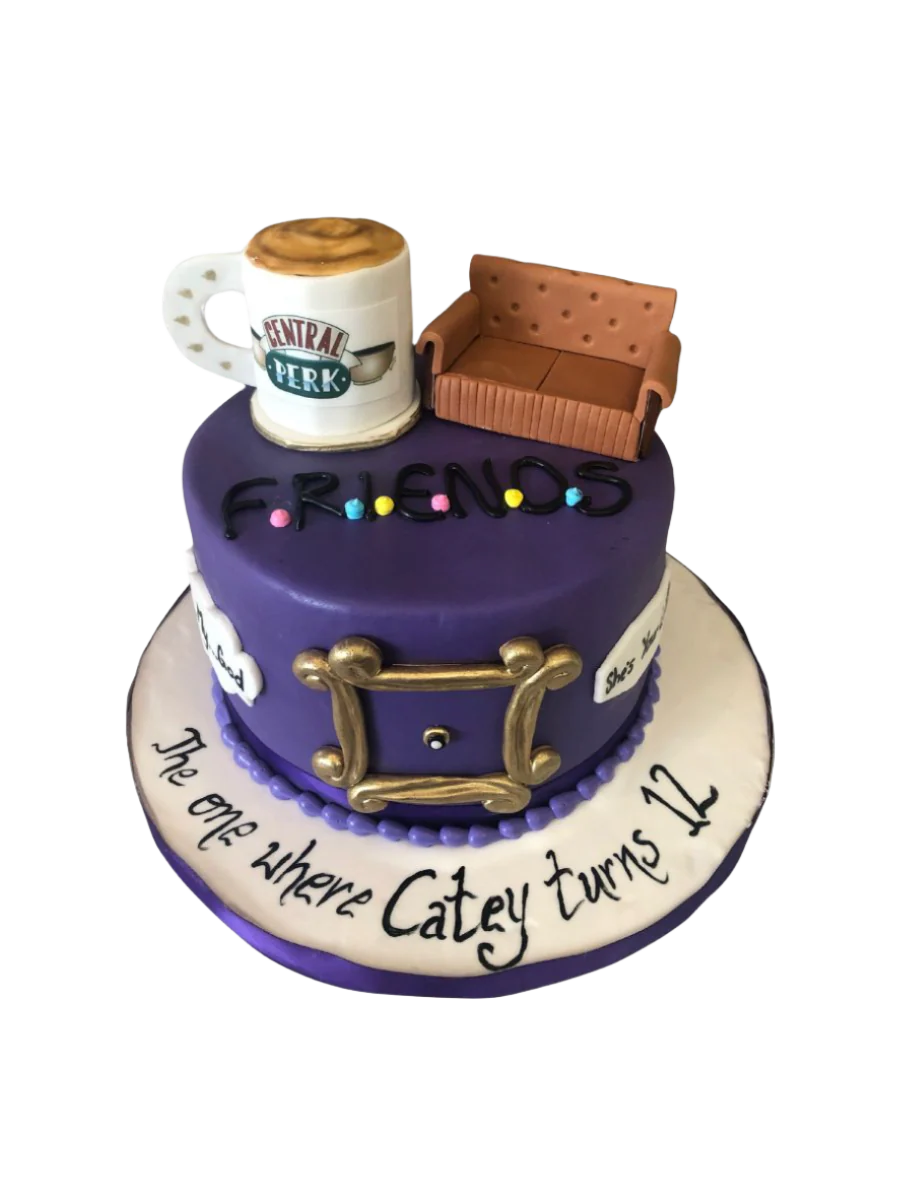 Friends Fondant Cake