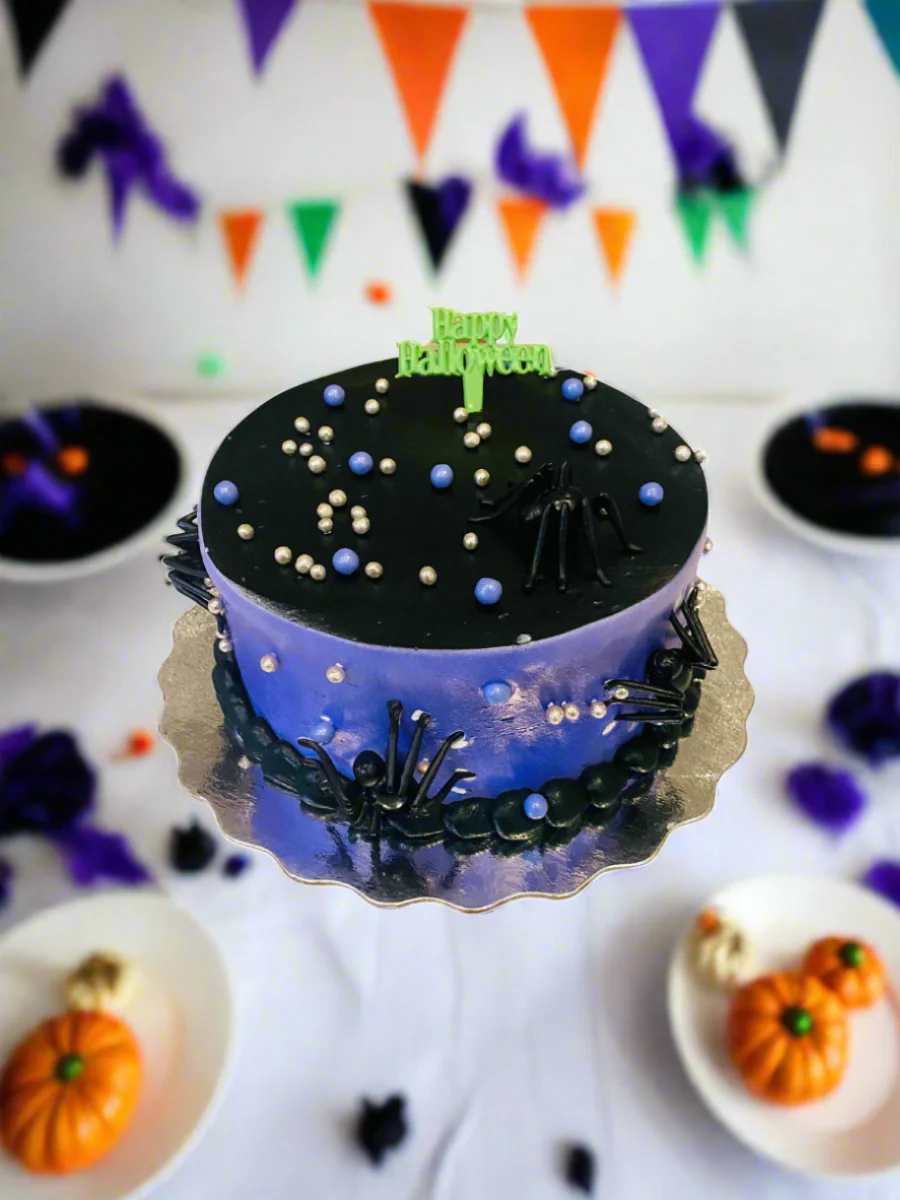 Fright Night Halloween Cream Cake - Image 3