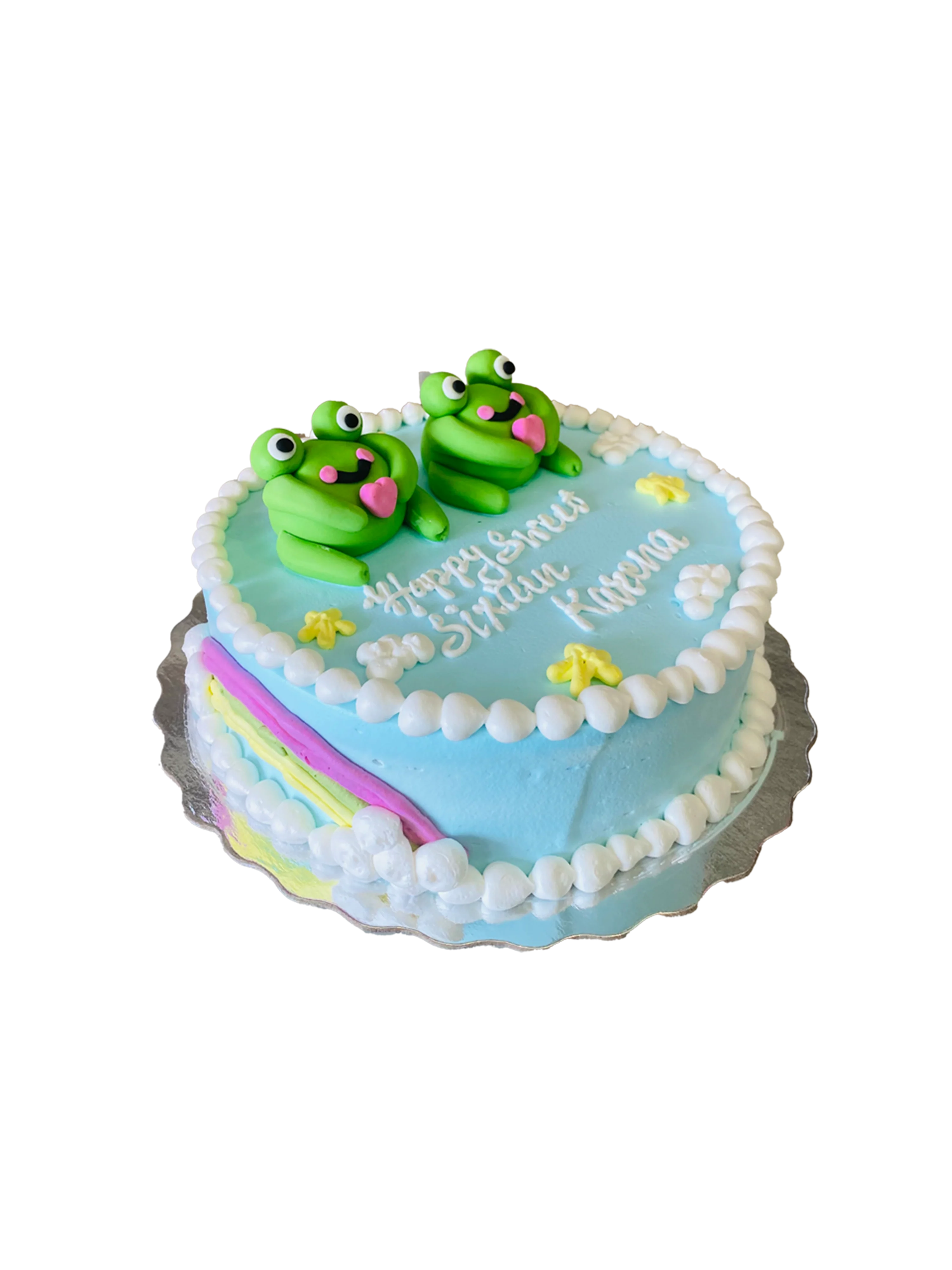 Frog Birthday Cake - Image 5