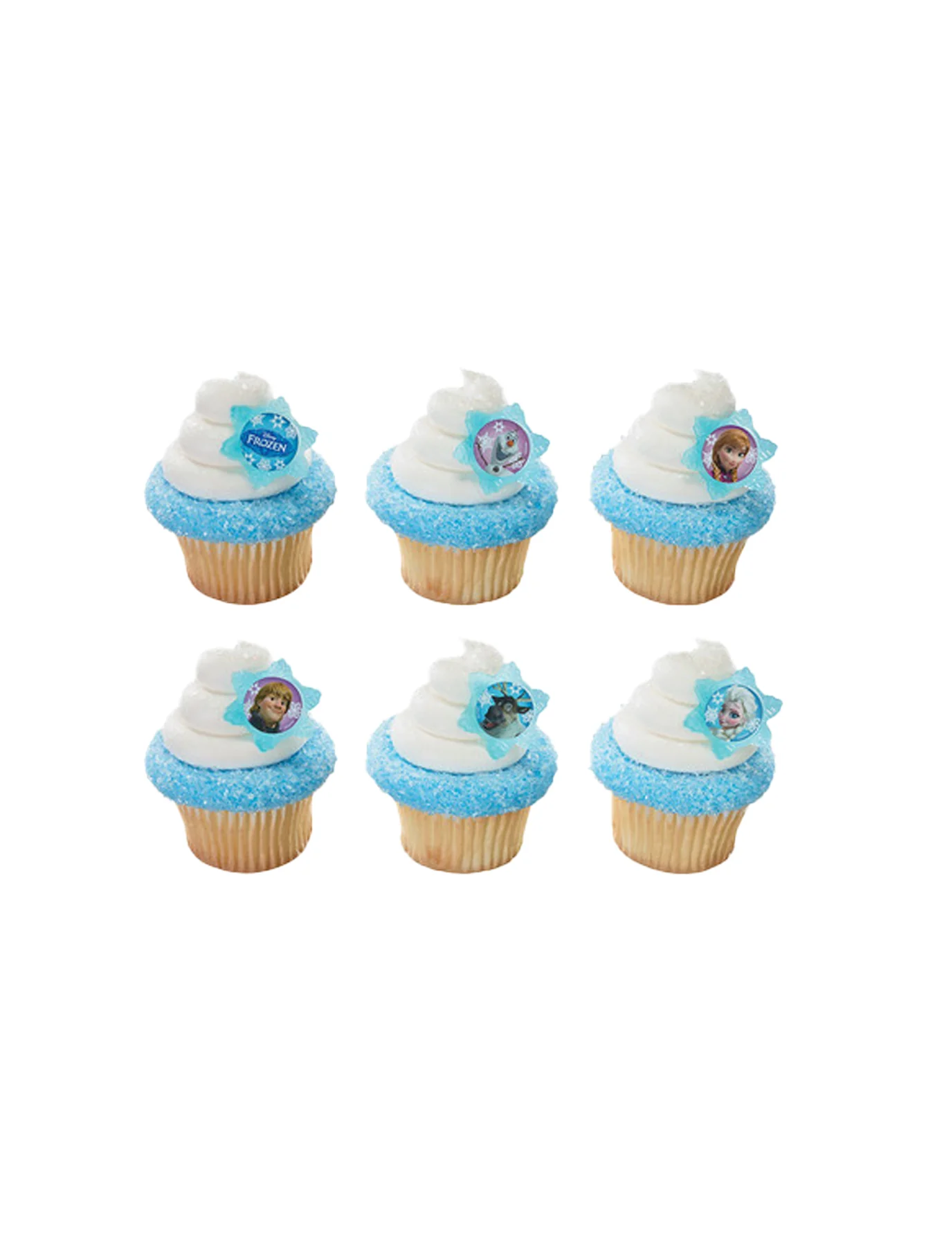 Frozen Adventure Friends Rings Cupcakes - Image 5