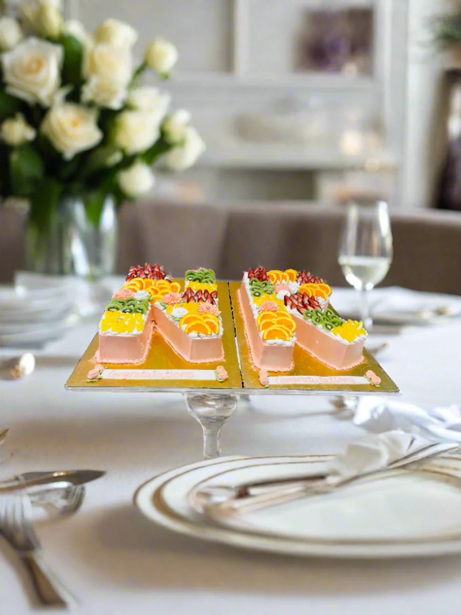 Fruit Loaded Anniversary Cake - Image 2
