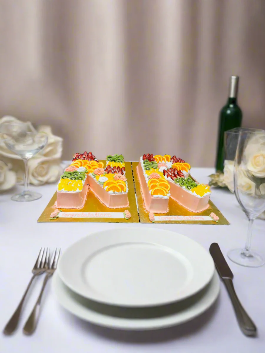 Fruit Loaded Anniversary Cake - Image 4