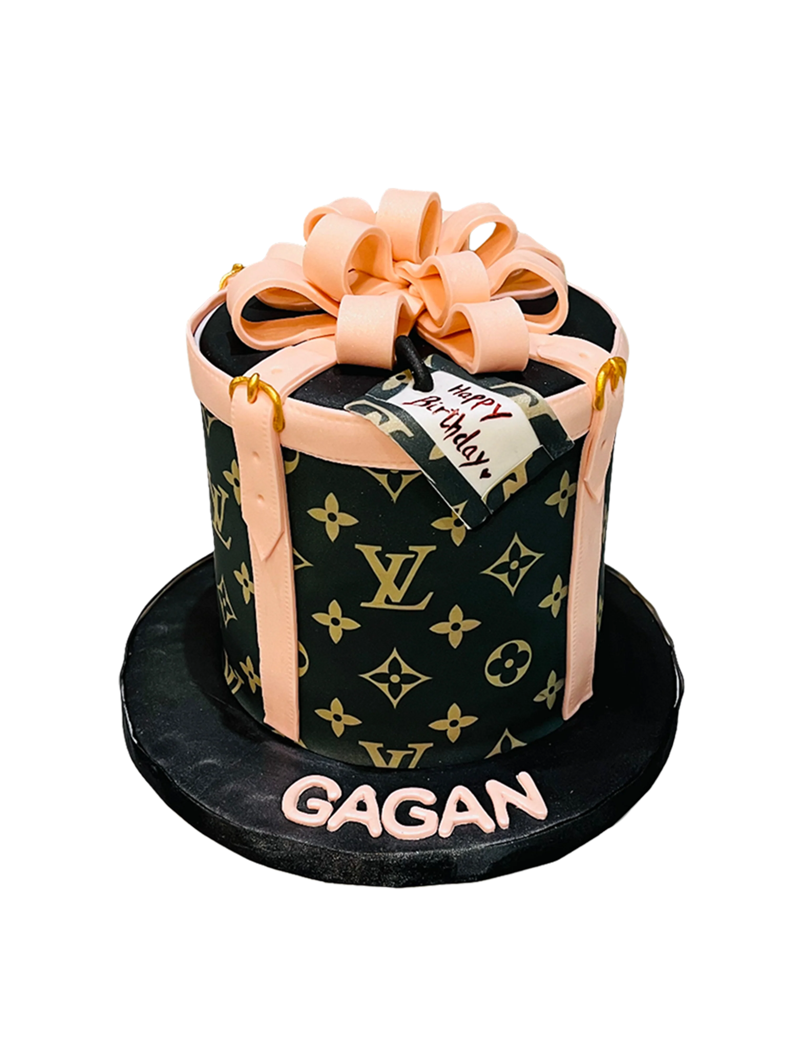 Gagan Louis Vuitton Fondant Cake