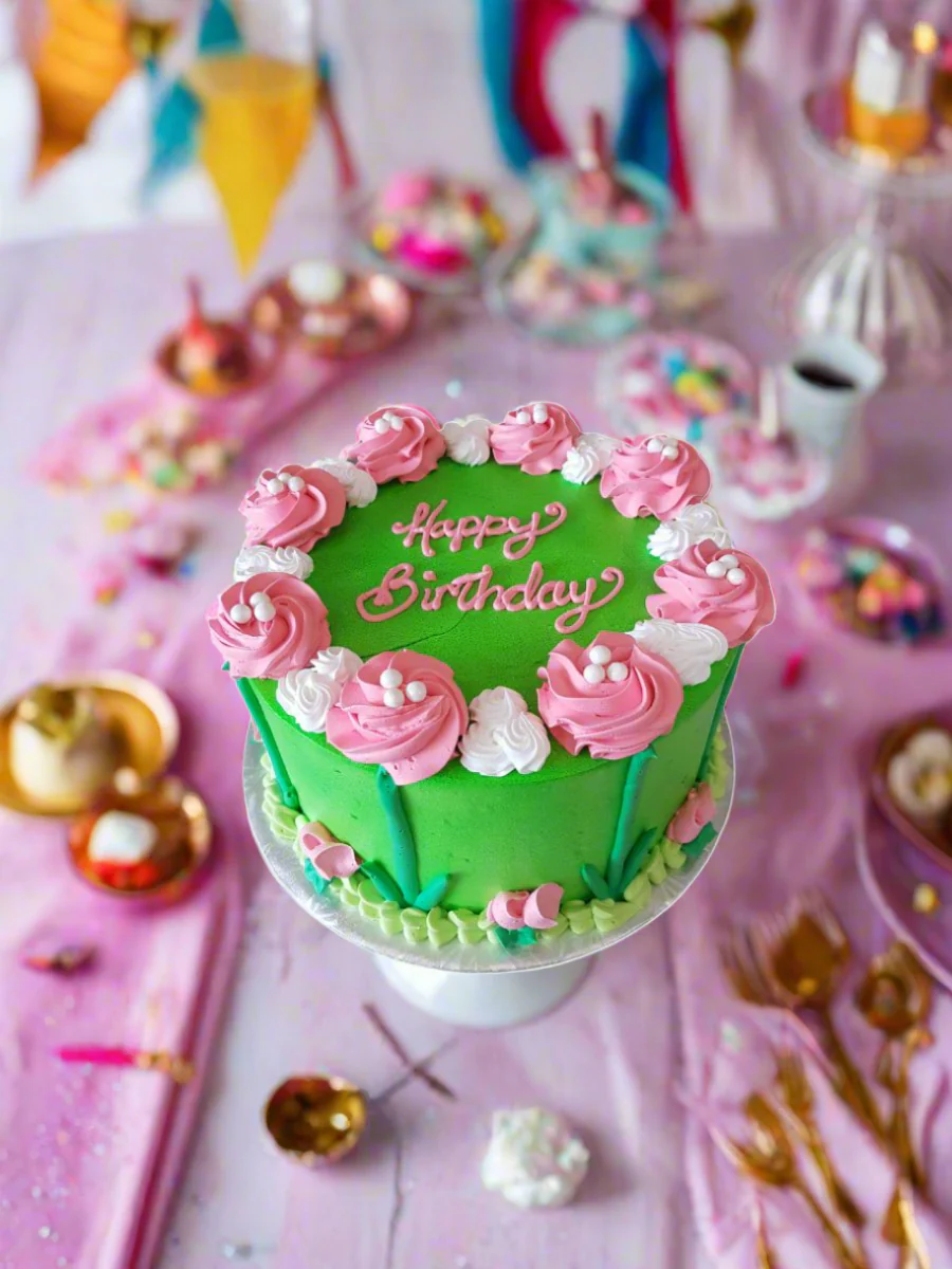 Garden Birthday Cake - Image 2