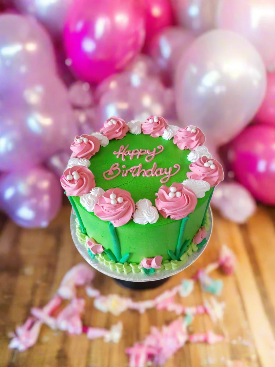 Garden Birthday Cake - Image 4