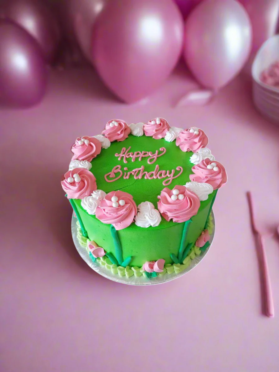 Garden Birthday Cake - Image 5