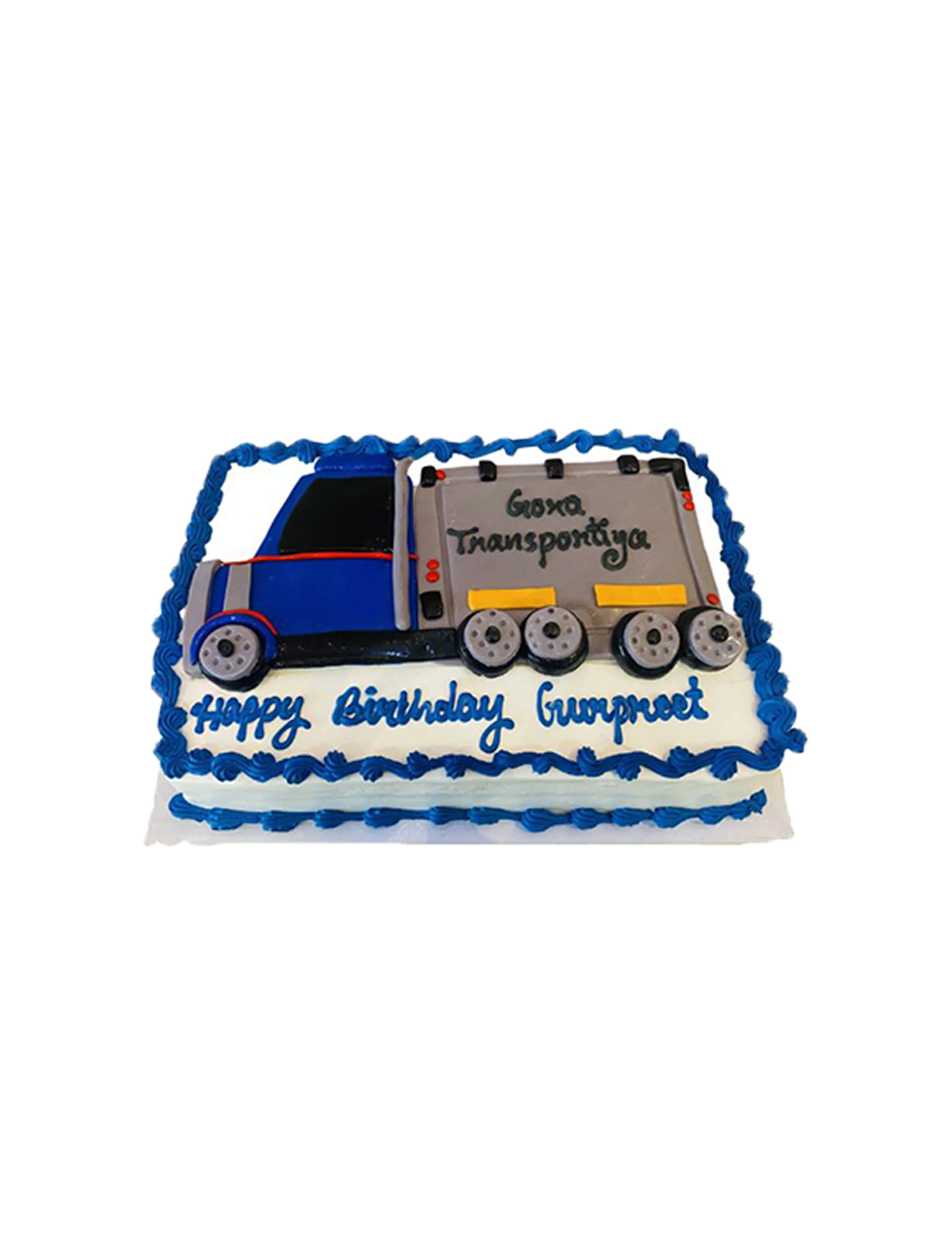 Gautam Truck Cake