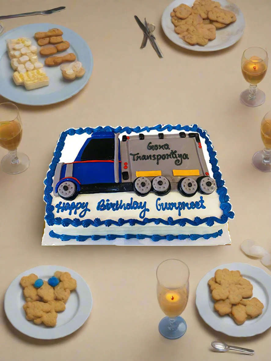 Gautam Truck Cake - Image 3