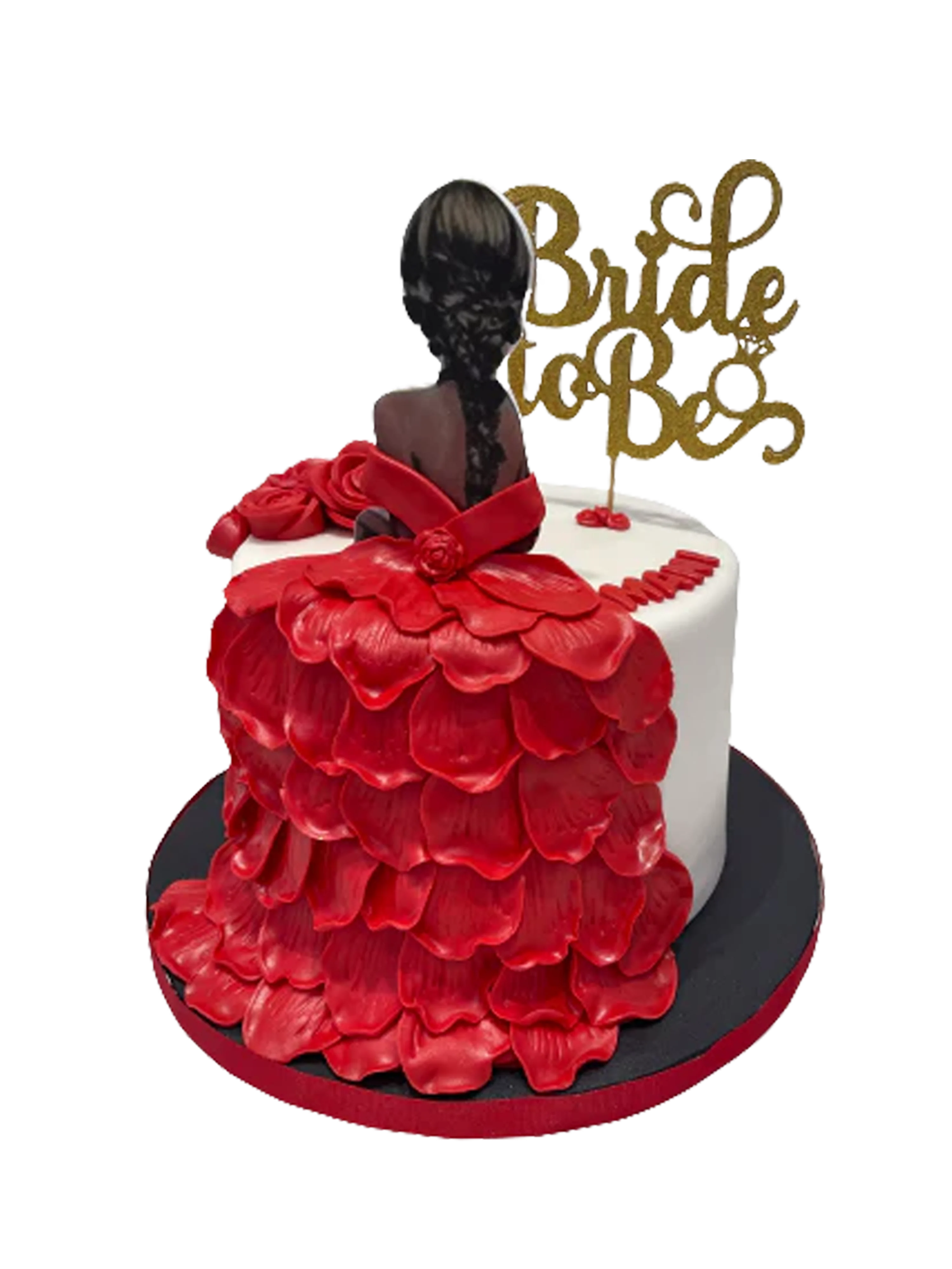 Genelia Bride To Be Fondant Cake