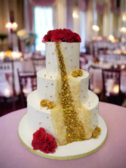 Geode Effect Wedding Cake - Image 2