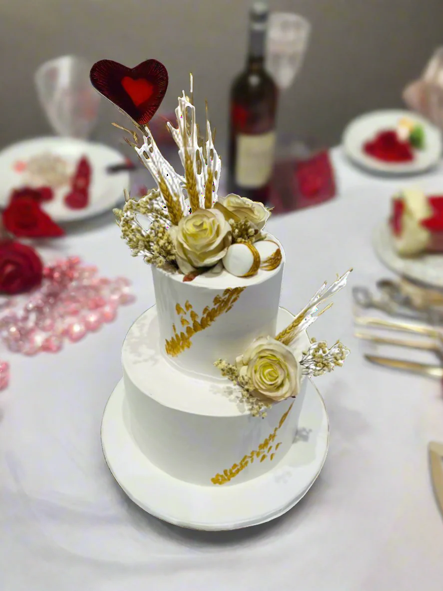 Georgia Wedding Cake - Image 3
