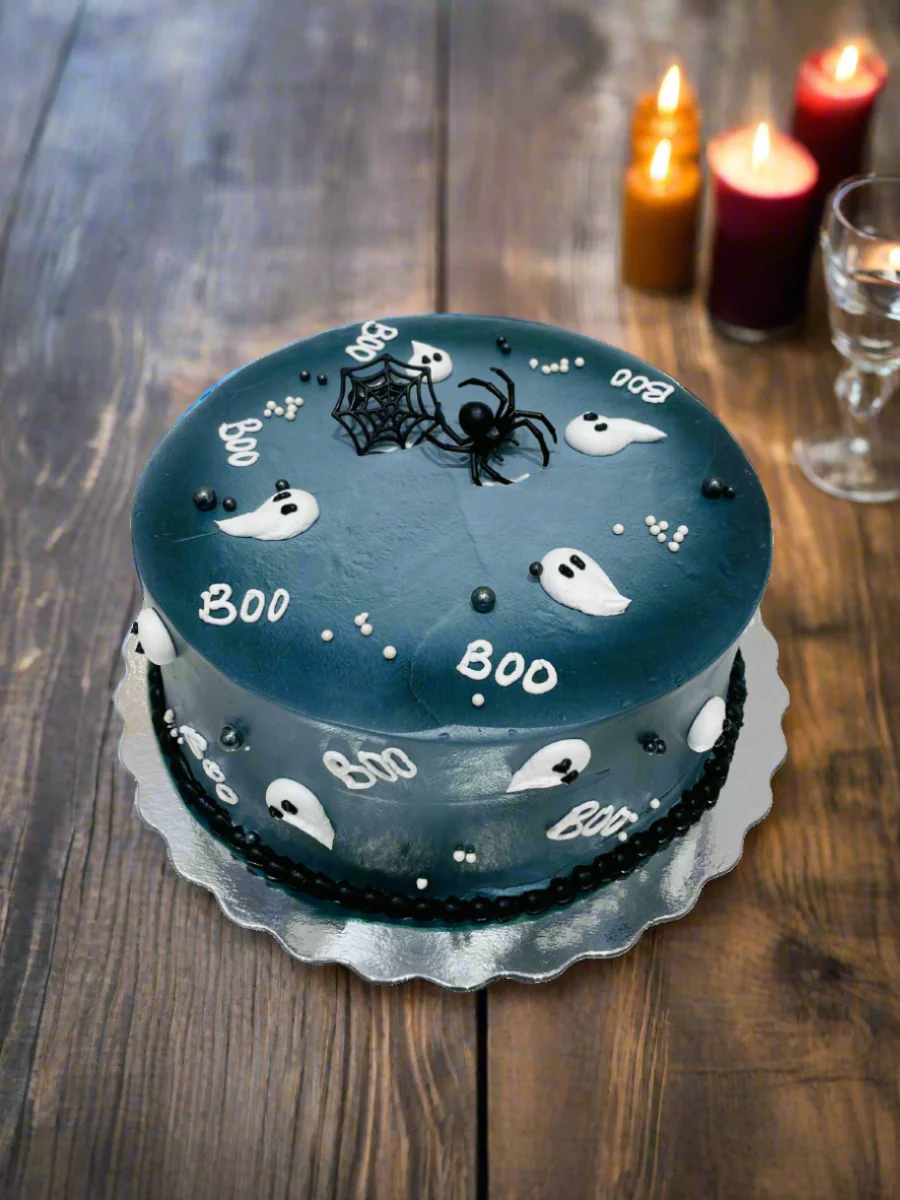 Ghost Halloween Cake - Image 5