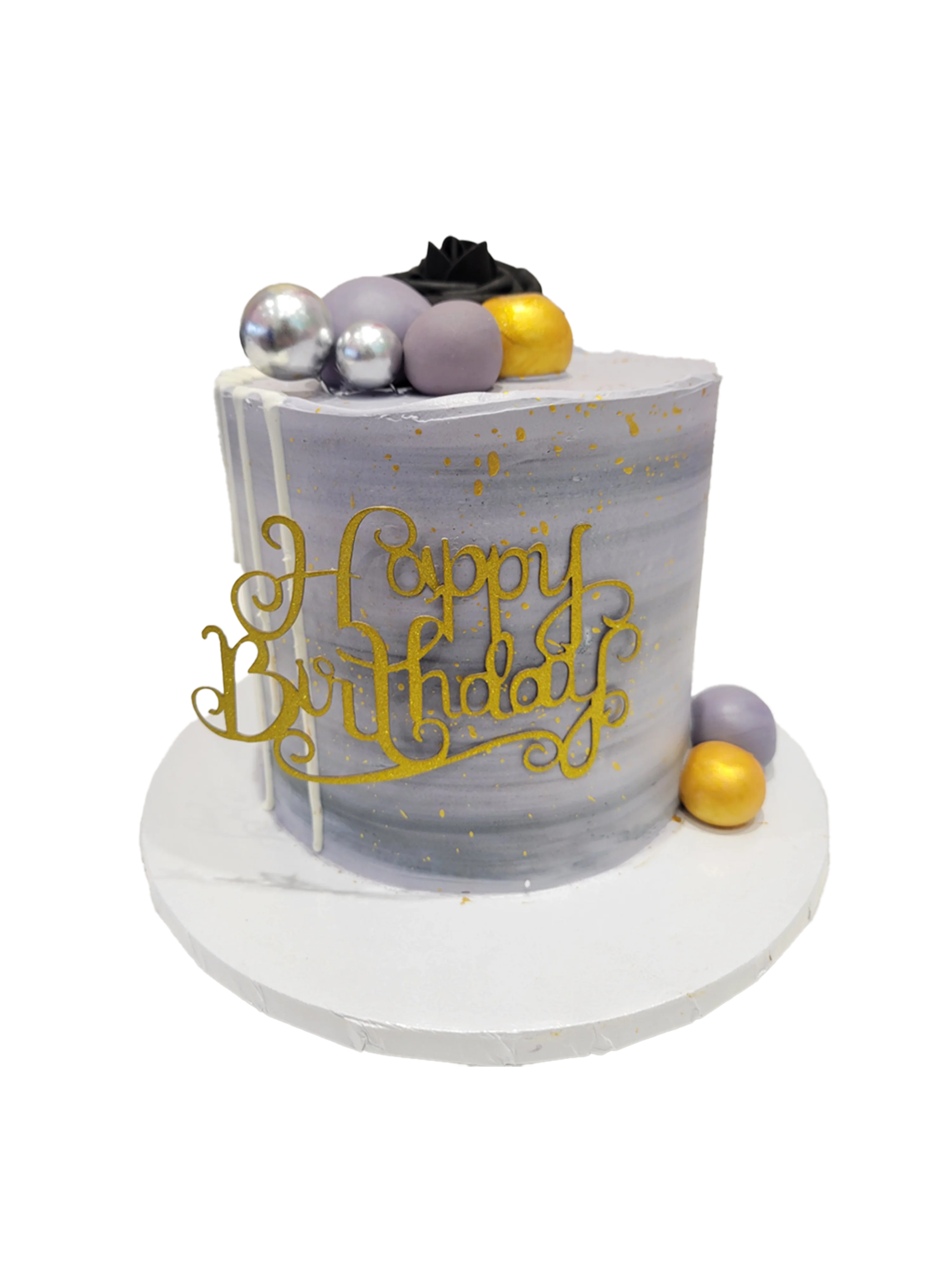 Grace Cream Birthday Cake