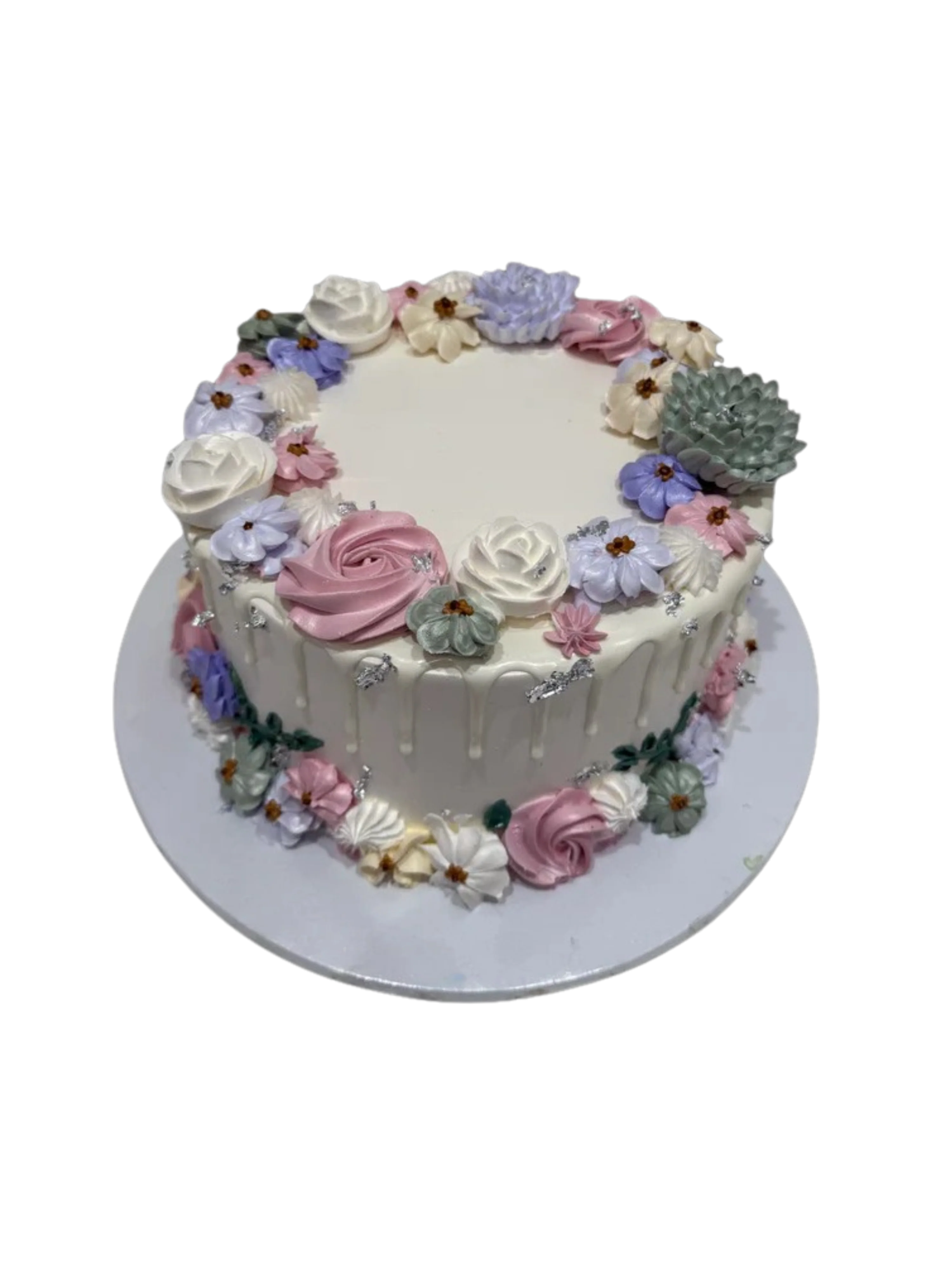 Grace Floral Cream Cake