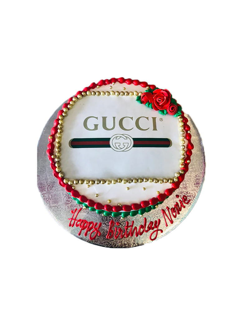 Gucci Photo Cake