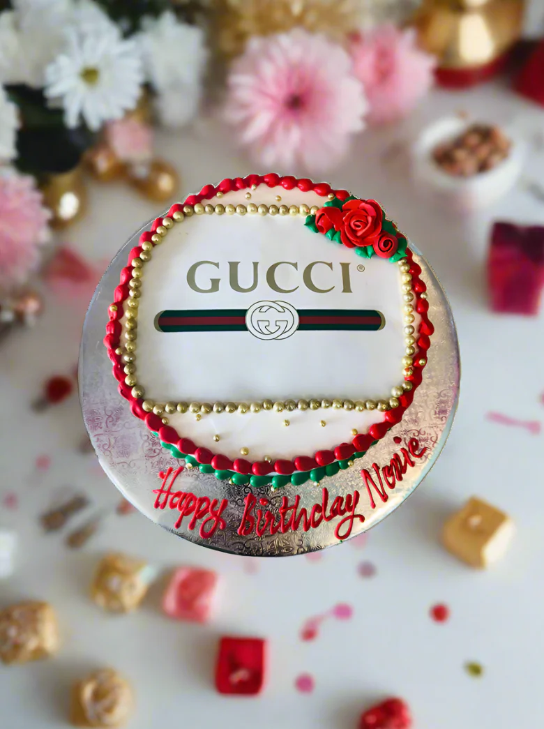 Gucci Photo Cake - Image 3