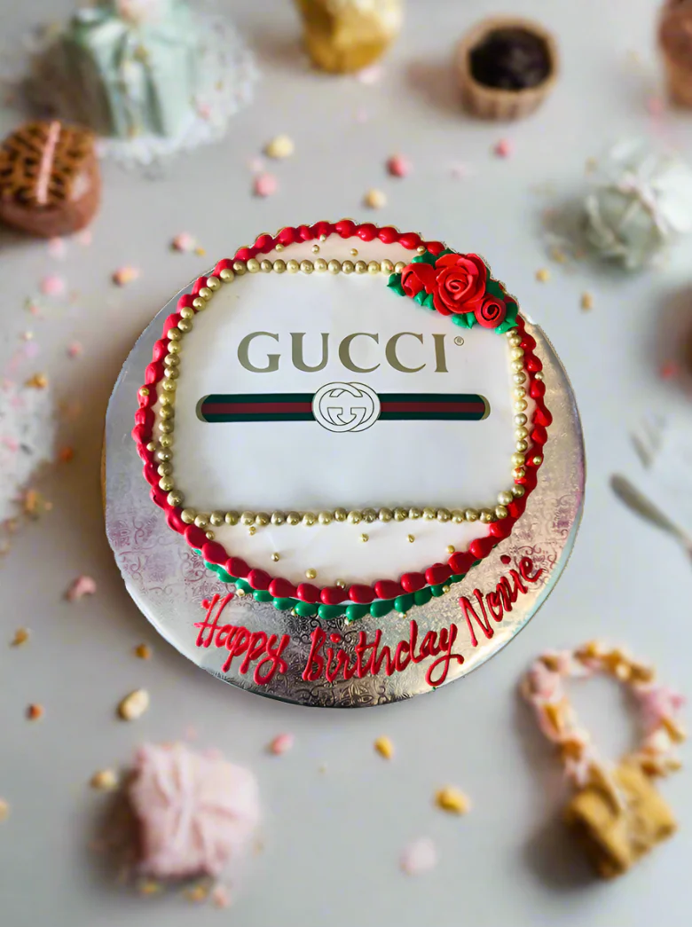 Gucci Photo Cake - Image 4