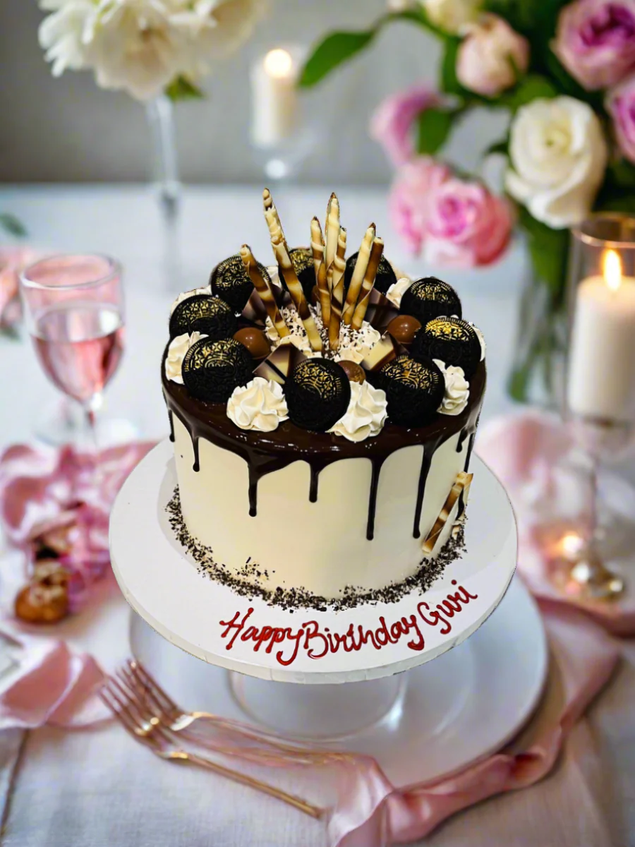 Guri Chocolate Drip Cake - Image 2