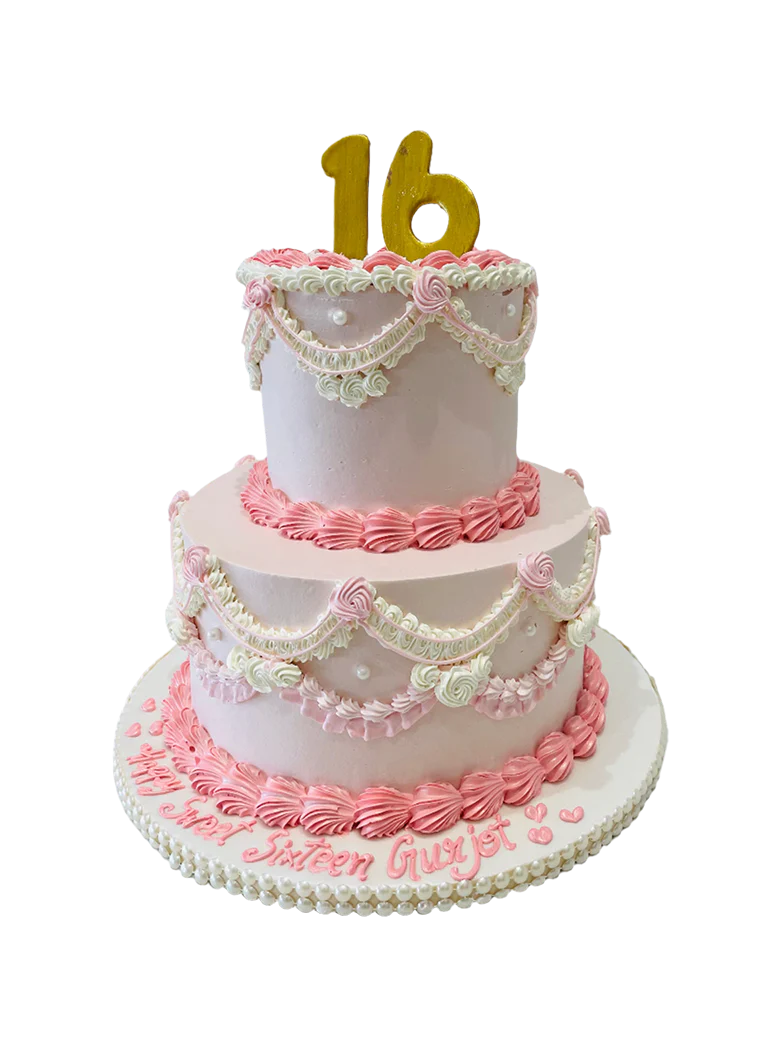 Gurjot Sweet Sixteen Cake