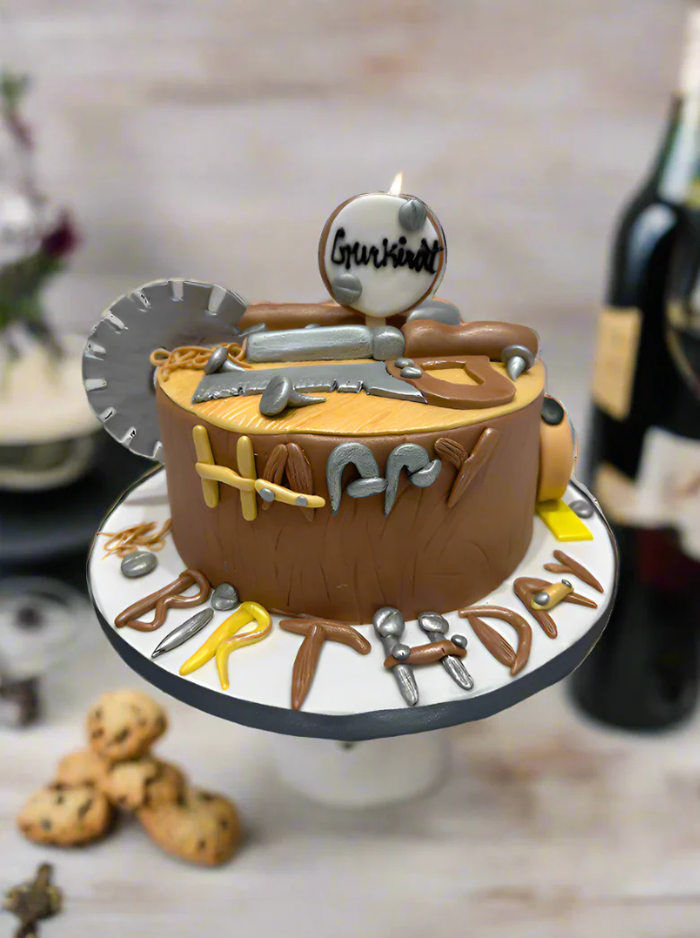 Gurkirat Tools Fondant Cake - Image 4