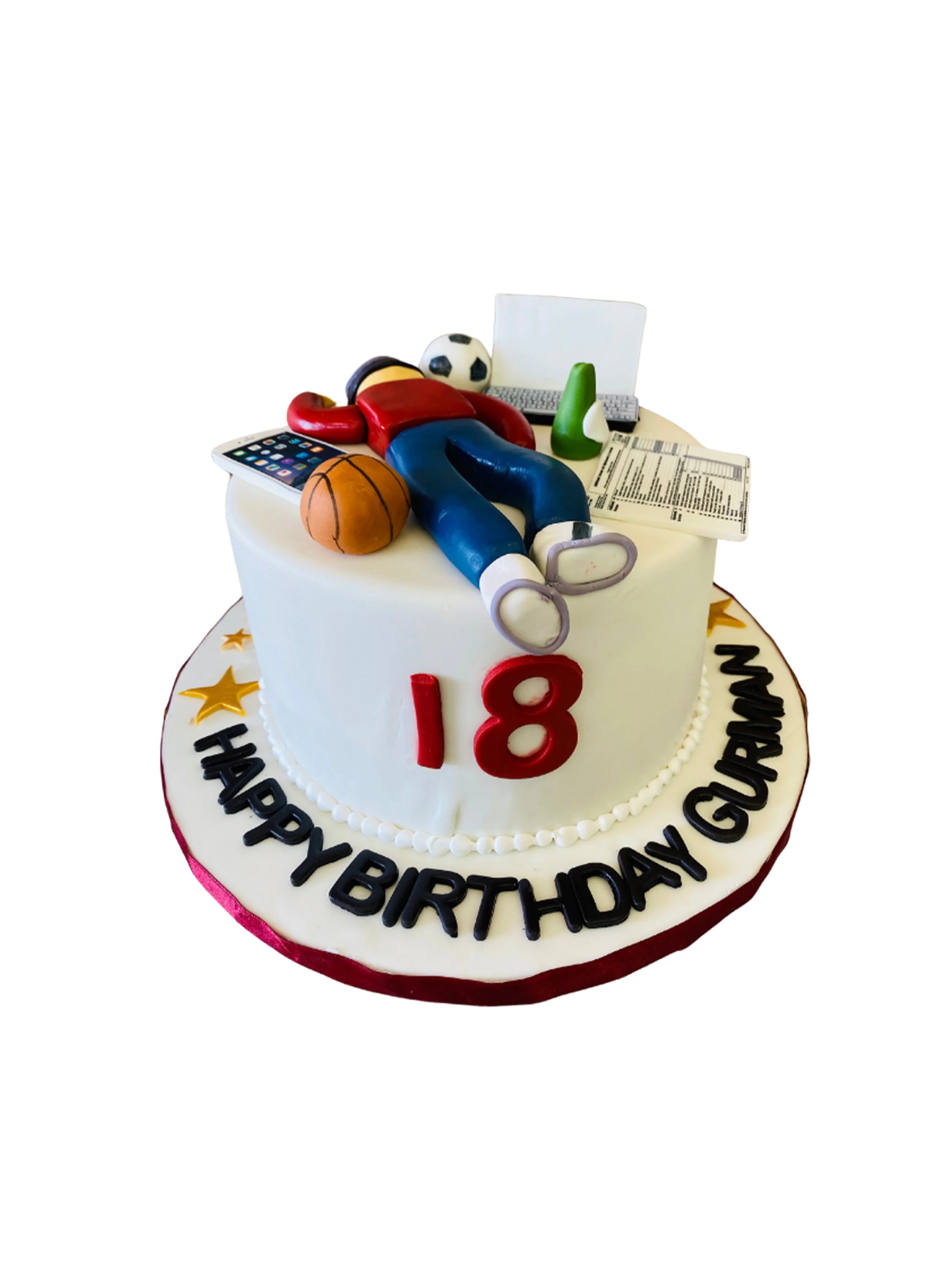 Gurman Fondant Cake