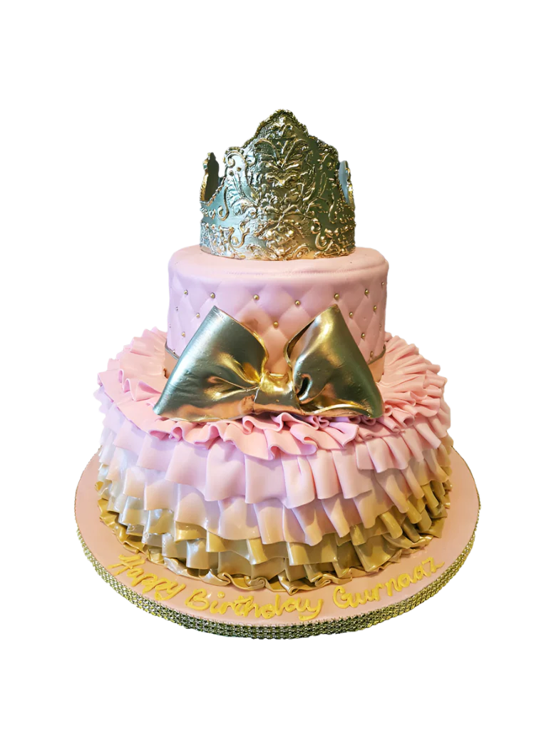 Gurnaaz Fondant Birthday Cake