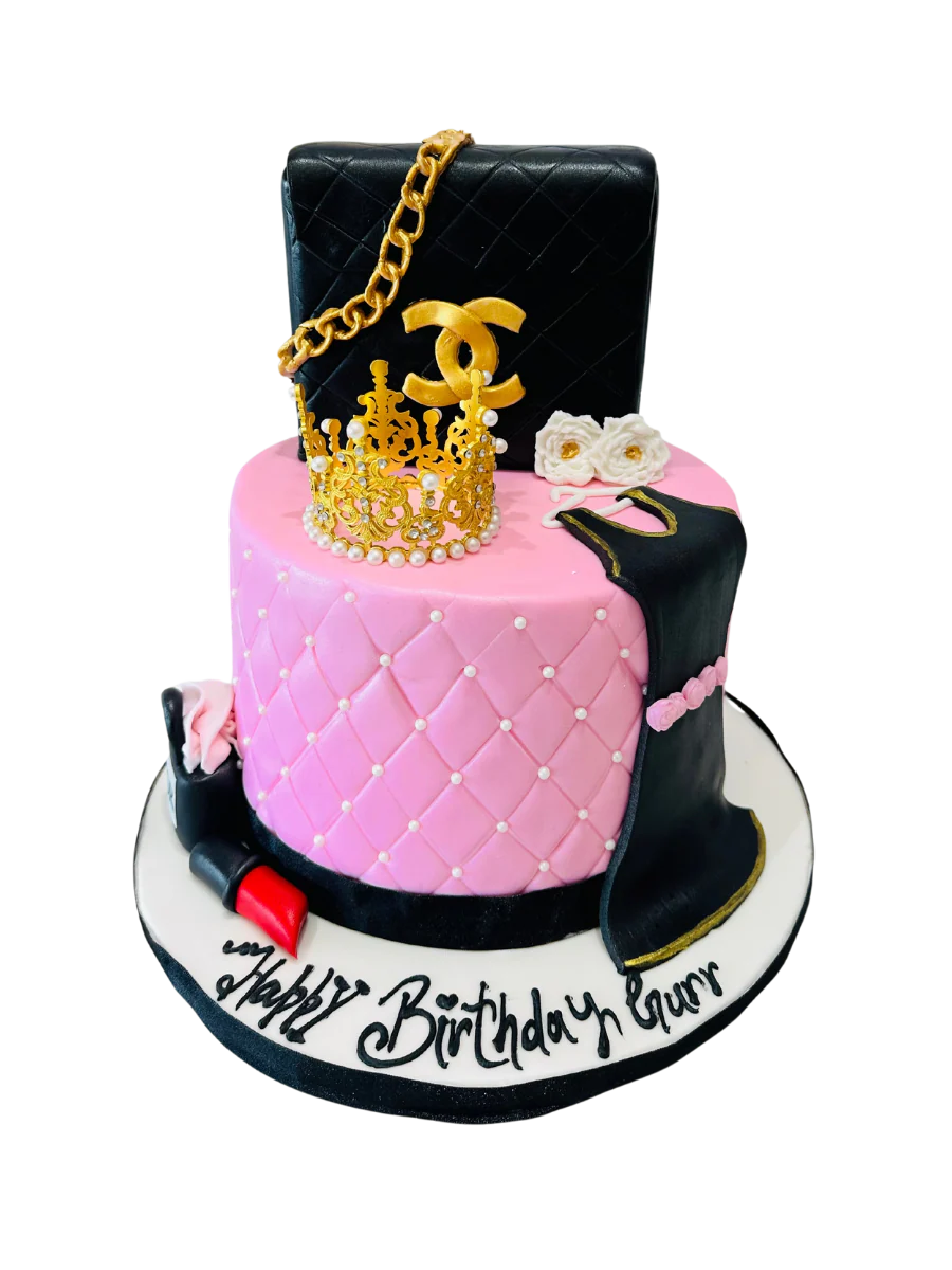 Gurr Chanel Fondant Cake