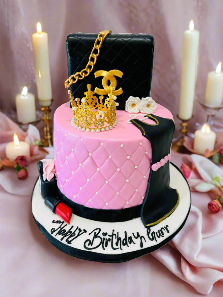 Gurr Chanel Fondant Cake - Image 2