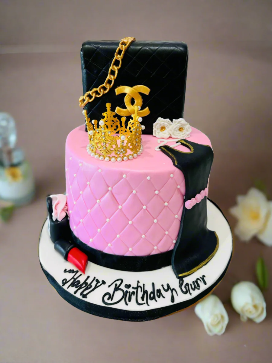 Gurr Chanel Fondant Cake - Image 3