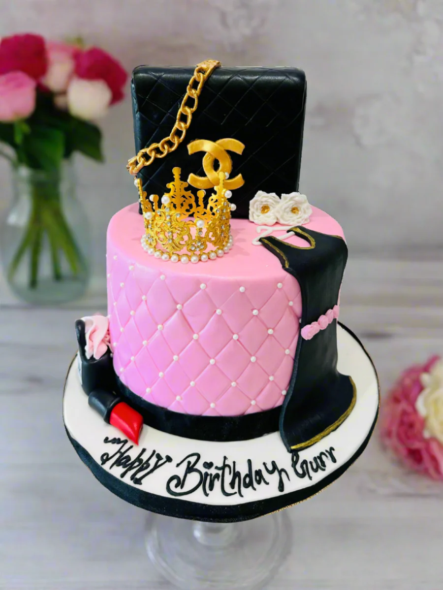 Gurr Chanel Fondant Cake - Image 4