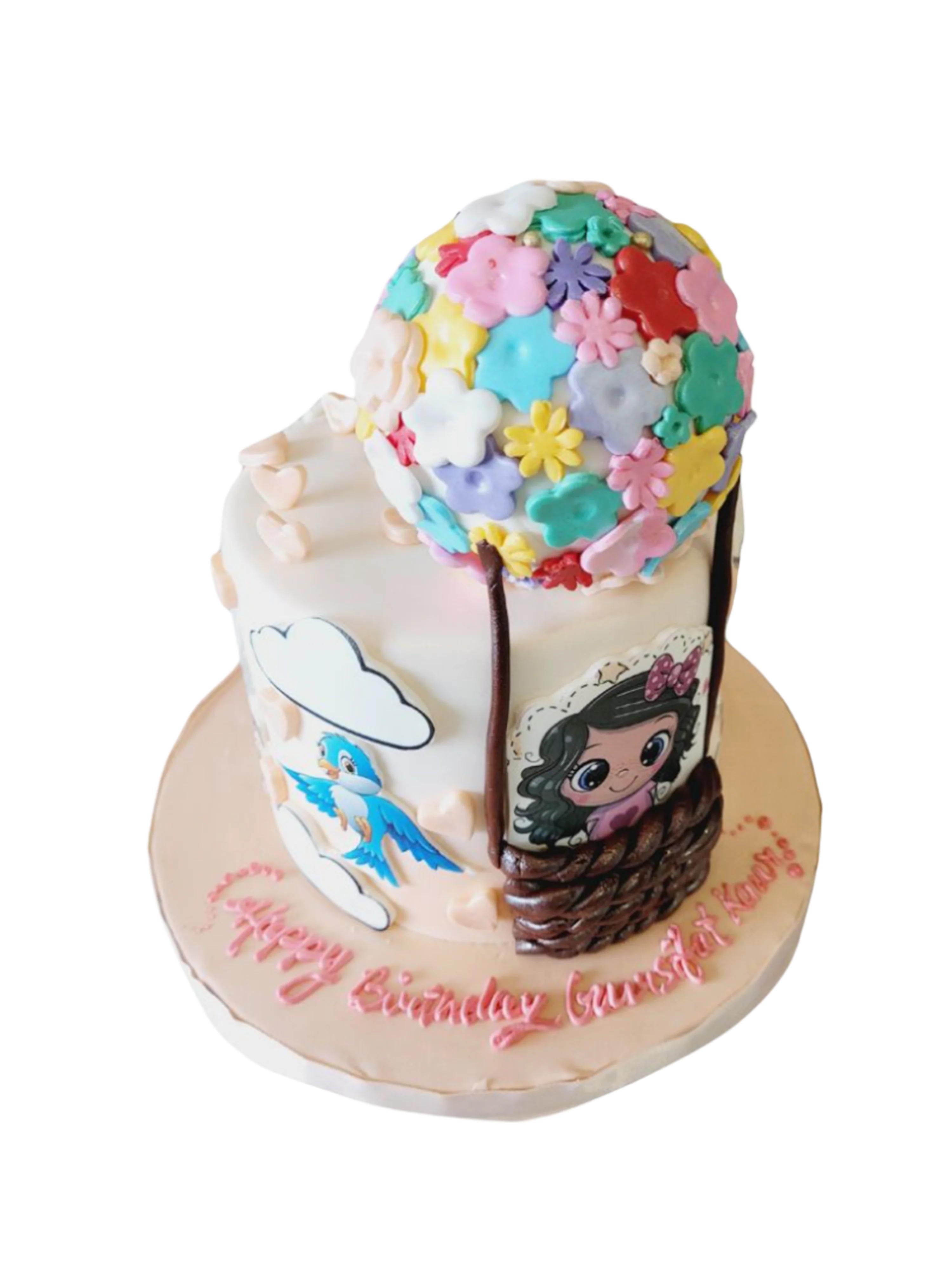 Gursifat Fondant Birthday Cake