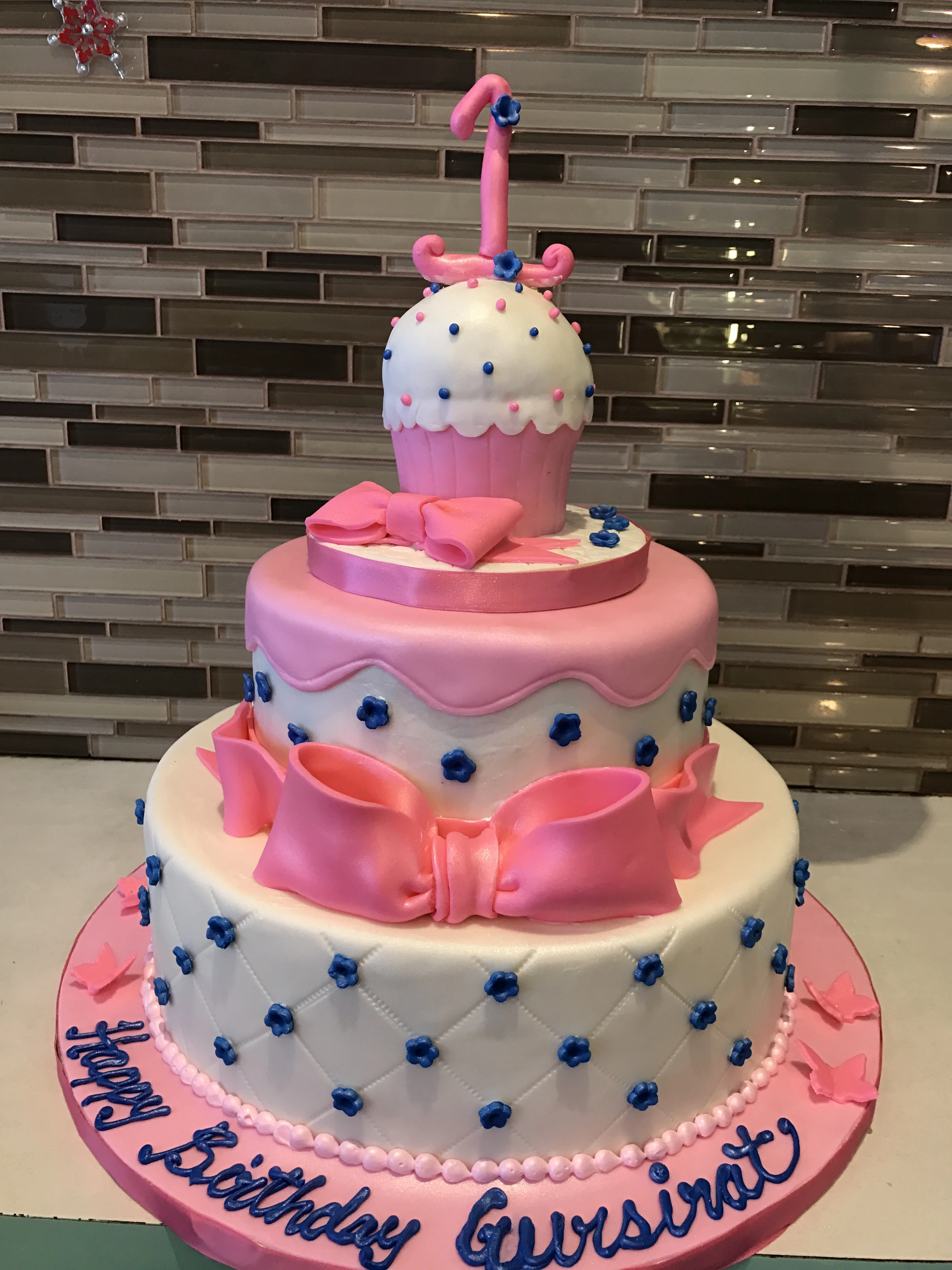 Gursimrat Tiered Cake - Image 4