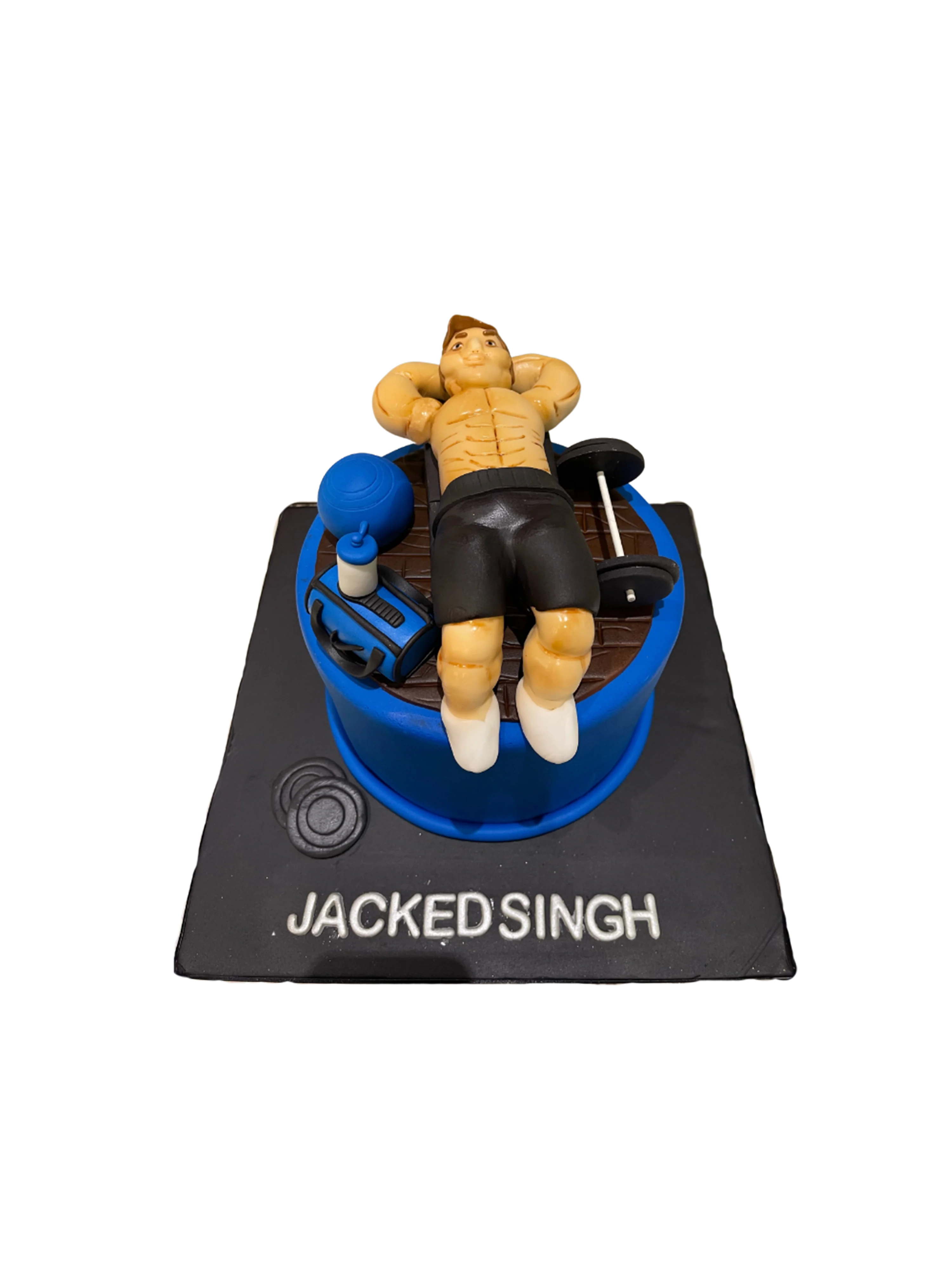 Gym Fondant Cake