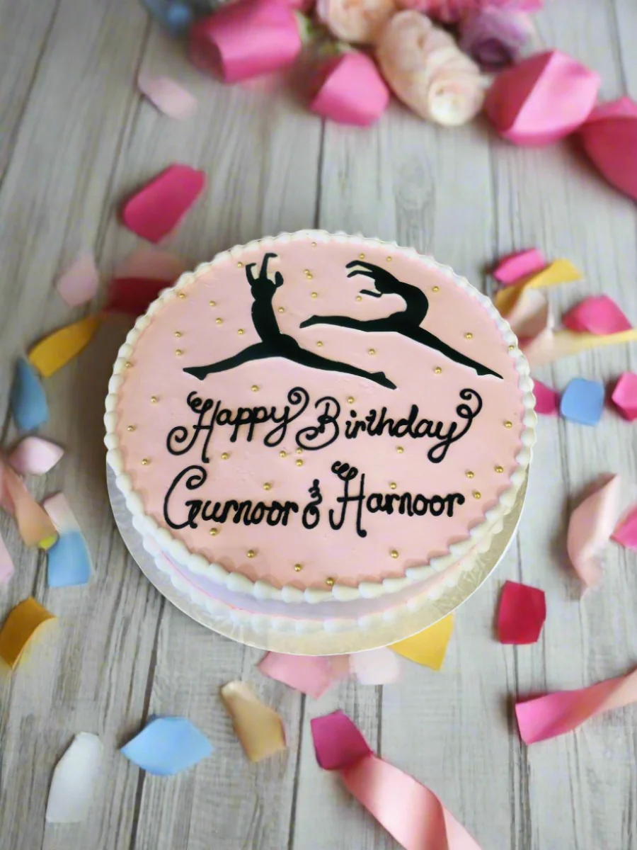 Gymnast Photo Cake - Image 5