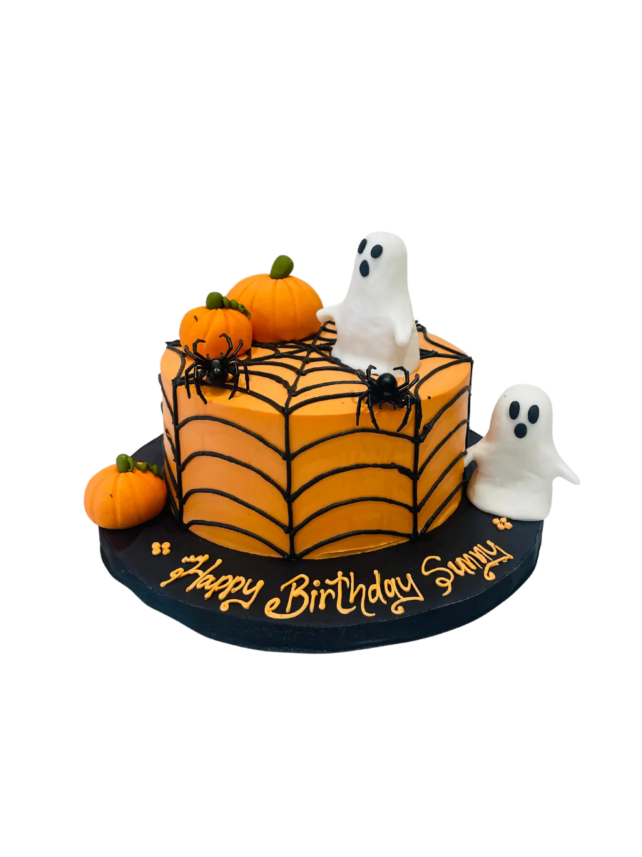 Halloween Fright Cake