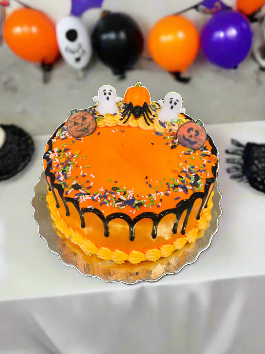 Halloween Ghost Cream Cake - Image 2