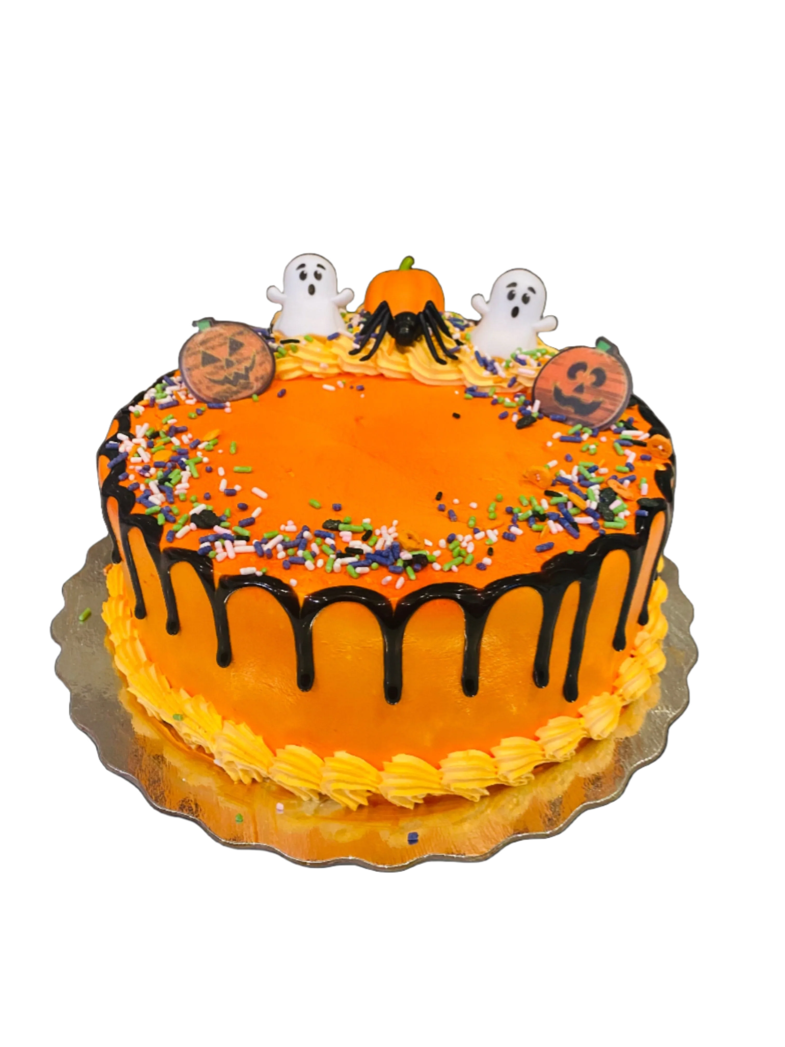 Halloween Ghost Cream Cake - Image 4