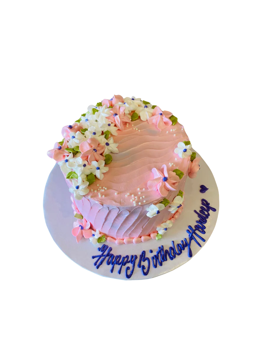 Hardeep Floral Cake