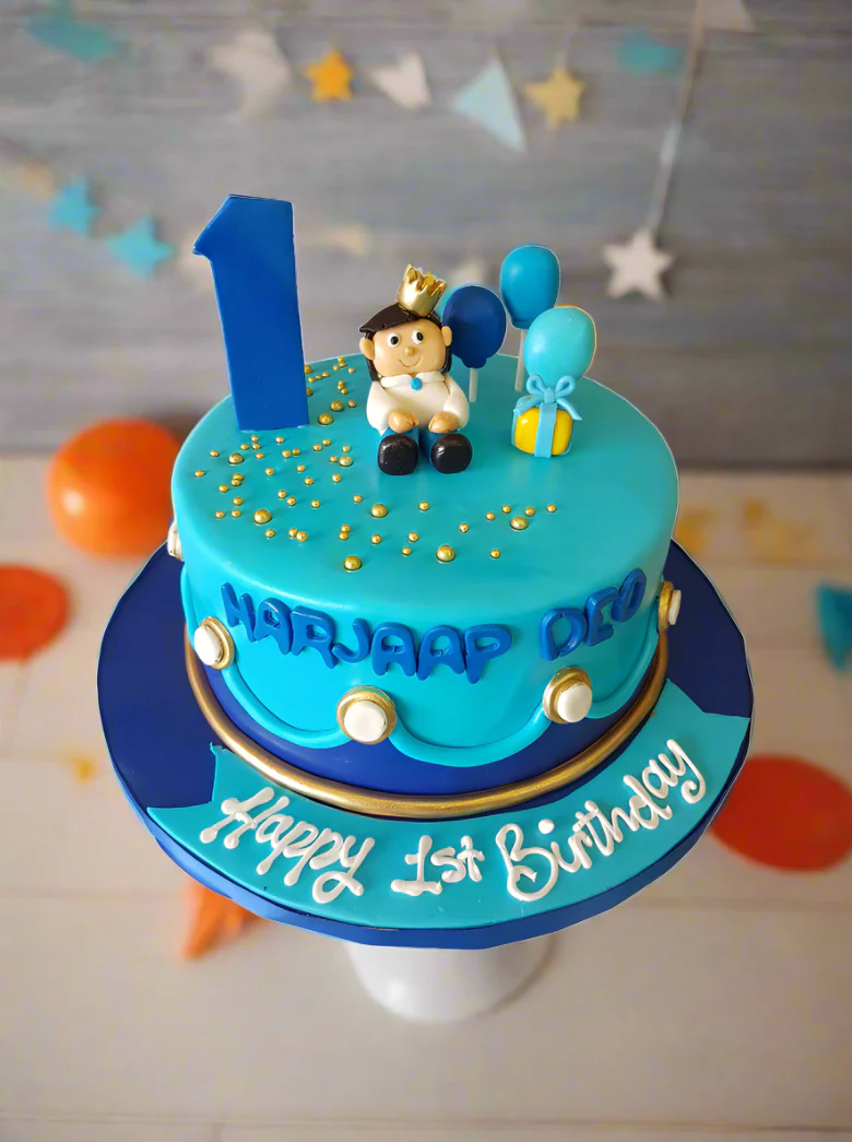 Harjaap Fondant Cake - Image 2