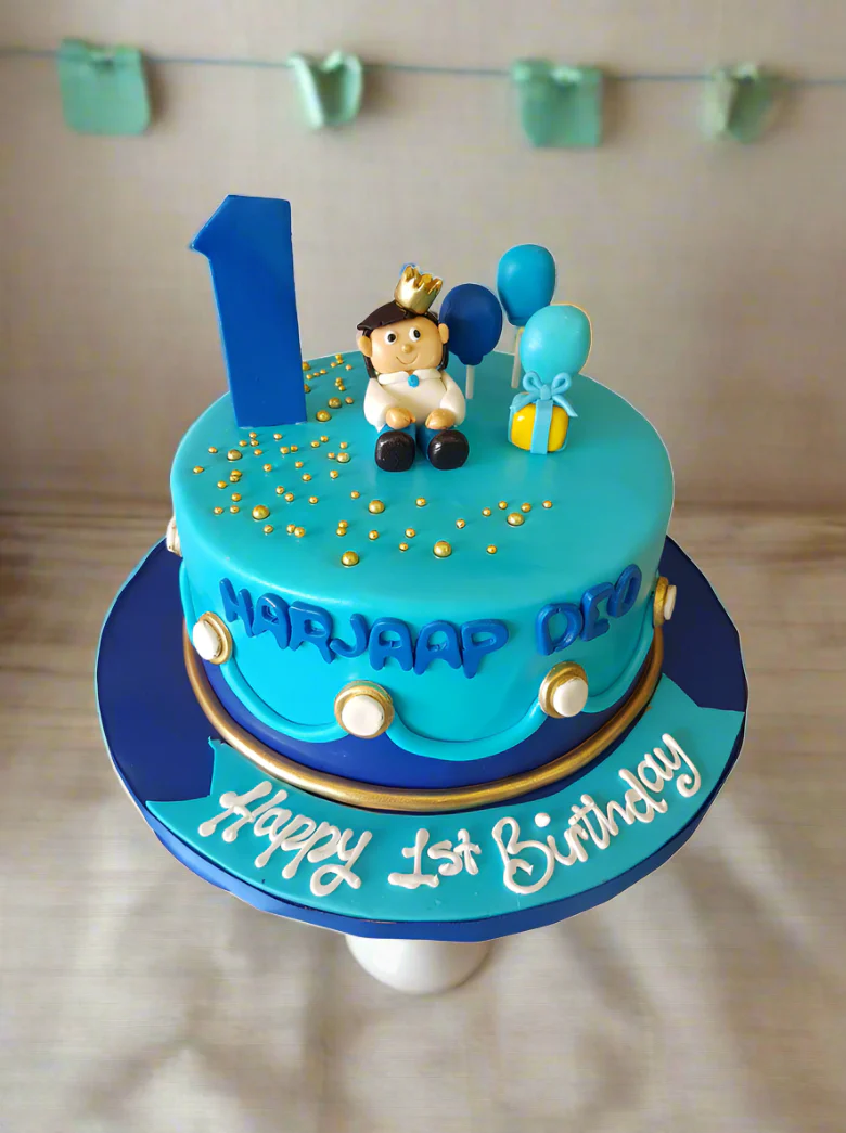 Harjaap Fondant Cake - Image 3