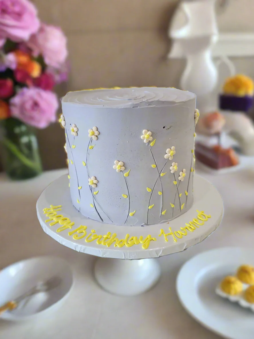 Harneet Flower Cake - Image 2
